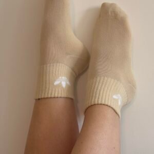 Pastel Adidas Socks - Beige